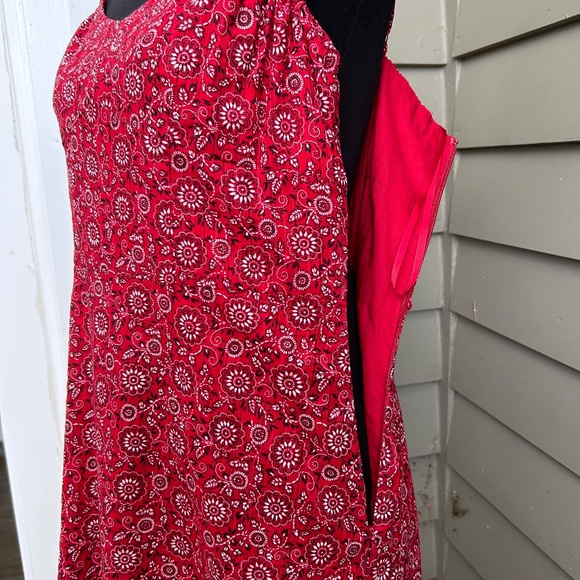 LOFT Bandana Print Slip Dress - EUC - Picture 6 of 12